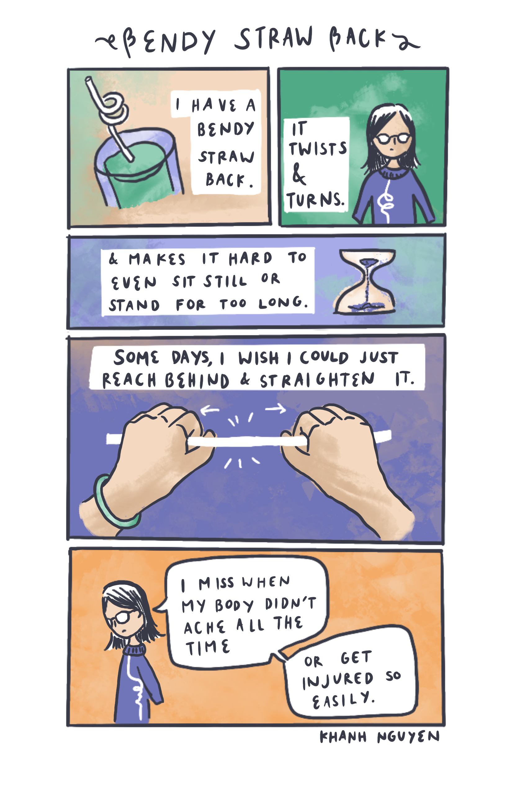 bendy straw back comic